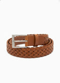 Braided Calfskin Belt